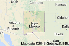 New Mexico Freight Shipping Map