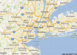 New York Freight Shipping Map